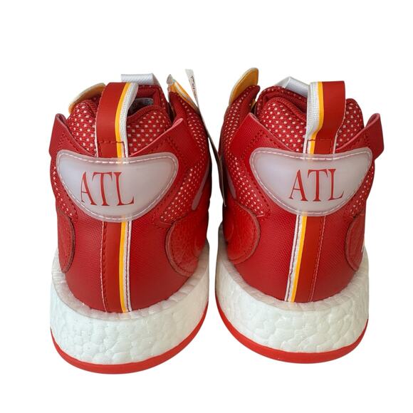 Adidas Zoneboost Team Collegiate Red ATL Basketball Sz 11 Sneakers FY0869 NWT main image 8